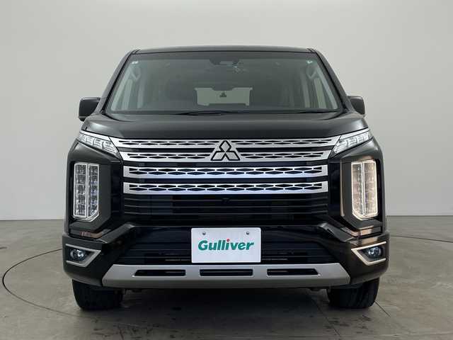 三菱 デリカＤ：５ G パワーパッケージ 兵庫県 2022(令4)年 5.1万km アメジストブラック ・社外ナビ/Bluetooth/CD/DVD/SD/TV/・全方位カメラ/・4WD/・ディーゼル車/・衝突軽減ブレーキ/・レーダクルーズコントロール/・レーンキープアシスト/・オートマチックハイビーム/・両側パワースライドドア/・パワーバックドア/・ステアリングヒーター/・パドルシフト/・運転席パワーシート/・前席シートヒーター/・前後ドライブレコーダー/・ETC/・フロアマット/・オートワイパー/・LEDヘッドライト/・純正アルミホイールタイヤ/・取扱説明書/・保証書/・スペアキー