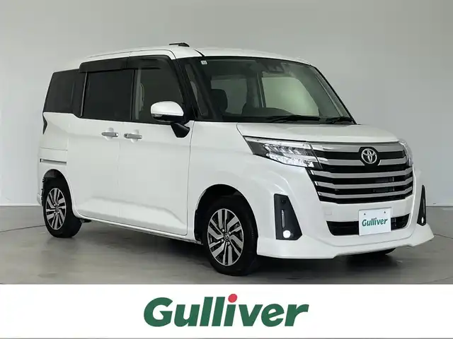 トヨタ ルーミー カスタムG 埼玉県 2020(令2)年 1万km パールホワイトⅢ スマートアシストIII/純正メモリーナビTV(型式：NSCN-W68）/・CD/Bluetooth/SD/全方位カメラ　/両側パワースライドドア/純正ビルトインETC/純正14インチAW/前後ドライブレコーダー/前後コーナーセンサー/追従型クルーズコントロール/前席シートヒーター　/純正フロアマット/LEDオートライト/プッシュスタート/スマートキー/スペアキー