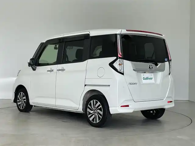 トヨタ ルーミー カスタムG 埼玉県 2020(令2)年 1万km パールホワイトⅢ スマートアシストIII/純正メモリーナビTV(型式：NSCN-W68）/・CD/Bluetooth/SD/全方位カメラ　/両側パワースライドドア/純正ビルトインETC/純正14インチAW/前後ドライブレコーダー/前後コーナーセンサー/追従型クルーズコントロール/前席シートヒーター　/純正フロアマット/LEDオートライト/プッシュスタート/スマートキー/スペアキー