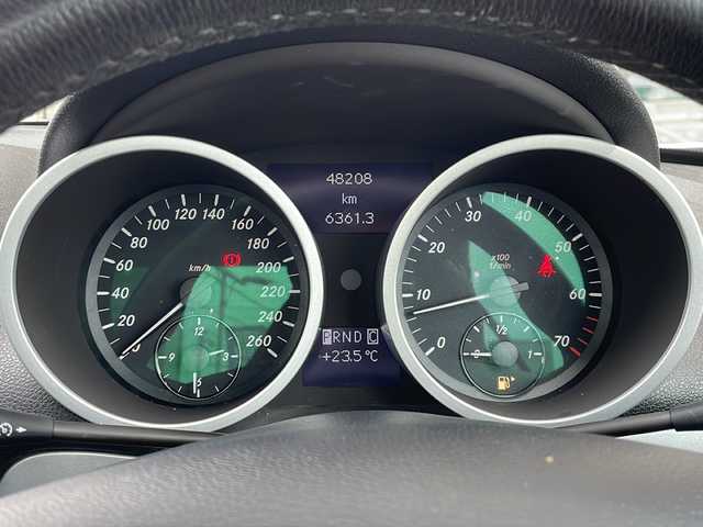 メルセデス・ベンツ ＳＬＫ３５０ 静岡県 2007(平19)年 4.9万km イリジウムシルバー 純正ナビ/バックカメラ/純正アルミホイール/リモコンキー/ETC/黒革シート/シートヒーター/パワーシート/エアスカーフ/パークトロニック/クルーズコントロール/harman/karodn