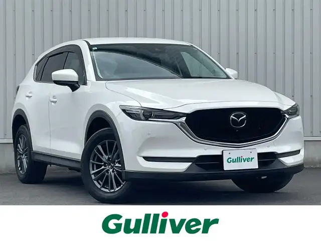 マツダ ＣＸ－５ XD 神奈川県 2019(平31)年 5.7万km スノーフレイクホワイトパールマイカ 純正メーカーナビ/CD/FM/AM/Bluetooth/全方位モニター/レーンキープアシスト/衝突軽減被害システム/トラクションコントロールシステム/LEDヘッドライト/AUTOライト/本革ステアリング/ステアリングスイッチ/LEDヘッドライト/ドアバイザー/フロアマット/プッシュスタート/スマートキー/ETC