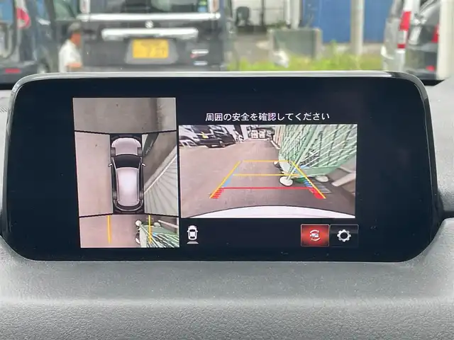 マツダ ＣＸ－５ XD 神奈川県 2019(平31)年 5.7万km スノーフレイクホワイトパールマイカ 純正メーカーナビ/CD/FM/AM/Bluetooth/全方位モニター/レーンキープアシスト/衝突軽減被害システム/トラクションコントロールシステム/LEDヘッドライト/AUTOライト/本革ステアリング/ステアリングスイッチ/LEDヘッドライト/ドアバイザー/フロアマット/プッシュスタート/スマートキー/ETC