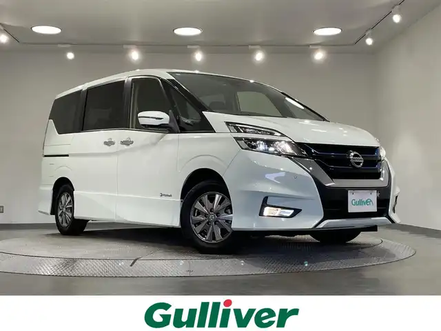 日産 セレナ e－パワー ハイウェイスター V 愛知県 2018(平30)年 5.7万km ミントホワイトP 純正９インチナビ/（CD/DVD/Blu-lay/フルセグ/Bluetooth/SD）/プロパイロット/フリップダウンモニター/デジタルインナーミラー/アラウンドビューモニター/両側パワースライドドア/ビルトインＥＴＣ２．０/ドライブレコーダー　/シートヒーター/コーナーセンサー/ＬＥＤヘッドライト