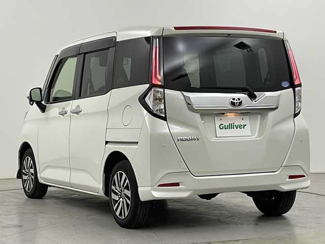 トヨタ ルーミー カスタムG 道央・札幌 2021(令3)年 2.6万km パールホワイトⅢ ・4WD/スマートアシスト/・レーダークルーズコントロール/・衝突被害軽減ブレーキ/・9インチディスプレイオーディオ /・フルセグTV/BT/AM/FM/・バックカメラ/・両側パワースライドドア/・コーナーセンサー/・純正エンジンスターター/・LEDヘッドライト/オートハイビーム/・ワイパーデアイサー/・オートブレーキホールド/・横滑り防止/・アイドリングストップ/・ドアバイザー/・純正フロアマット
