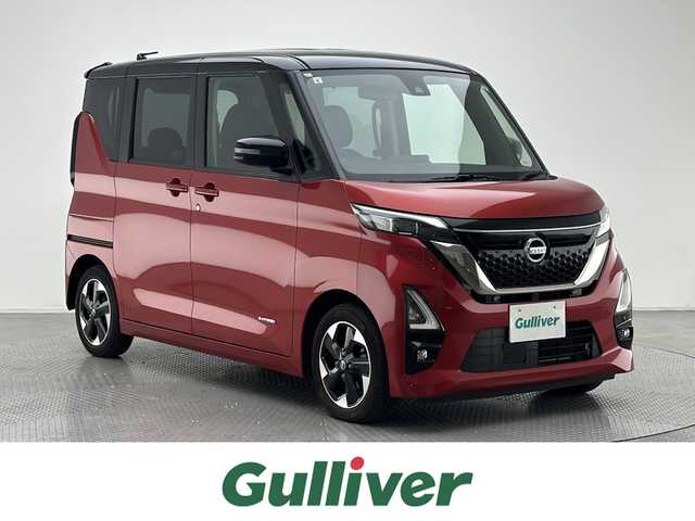 日産 ルークス HWS X アーバンクロム プロパイロットED 兵庫県 2021(令3)年 3.6万km スパークリングレッド/ブラック プロパイロット/アラウンドビューモニター/両側パワースライドドア/LEDヘッドライト/ハーフレザーシート/衝突軽減ブレーキ/レーンキープアシスト/アイドリングストップ/スマートキー/純正14インチAW
