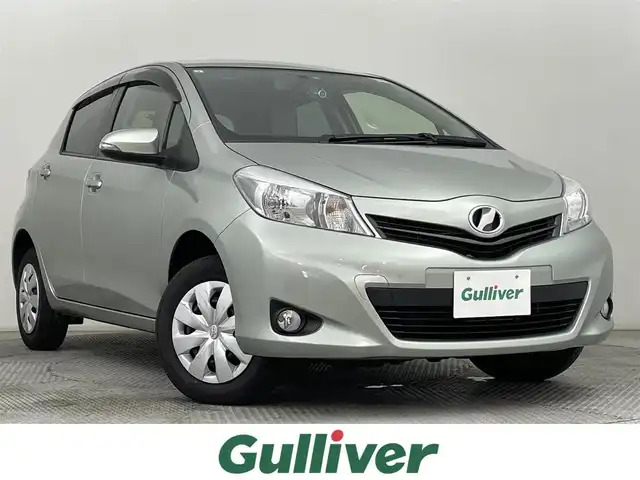 トヨタ ヴィッツ F 道央・札幌 2013(平25)年 5.4万km 緑 ・4WD/・寒冷地仕様/・社外ナビ/・フルセグTV/・CD/DVD再生/・ETC/・電格ミラー/・ドライブレコーダー前後/・リモコンキー/・ヘッドライトレベライザー