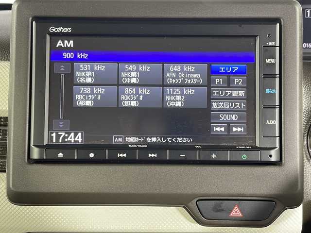 ホンダ Ｎ ＢＯＸ L 沖縄県 2022(令4)年 1.7万km ブリティッシュグリーンP 県外仕入れ/ホンダセンシング/純正ナビ（VXM-225Ci）/　【ＣＤ／Ｂｌｕｅｔｏｏｔｈ】　/バックカメラ/ビルトインＥＴＣ/片側パワースライド/渋滞追従機能付アダプティブクルーズコントロール/ビルトインＥＴＣ/スペアキー１本/純正フロアマット/ドアバイザー/前席シートヒーター/コーナーセンサー