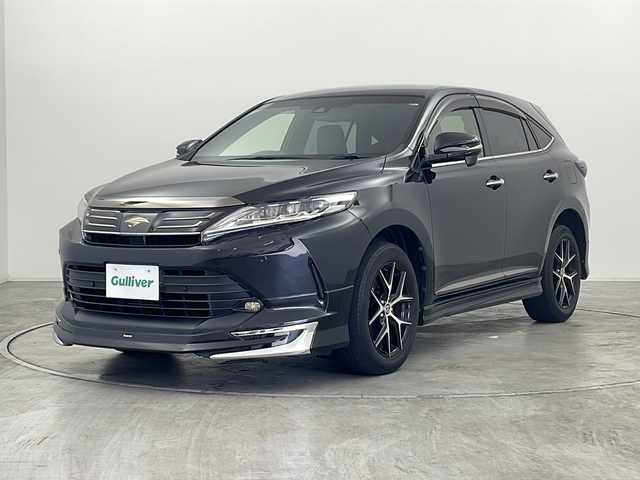 トヨタ ハリアー プレミアム スタイルノアール 群馬県 2020(令2)年 4.5万km ブラックマイカ モデリスタエアロ　純正９型ナビ　バックカメラ　パワーシート　電動リアゲート　ハーフレザーシート　アダプティブクルーズコントロール　衝突被害軽減ブレーキ　電動パーキング　ＬＥＤライト　ＥＴＣ　禁煙車