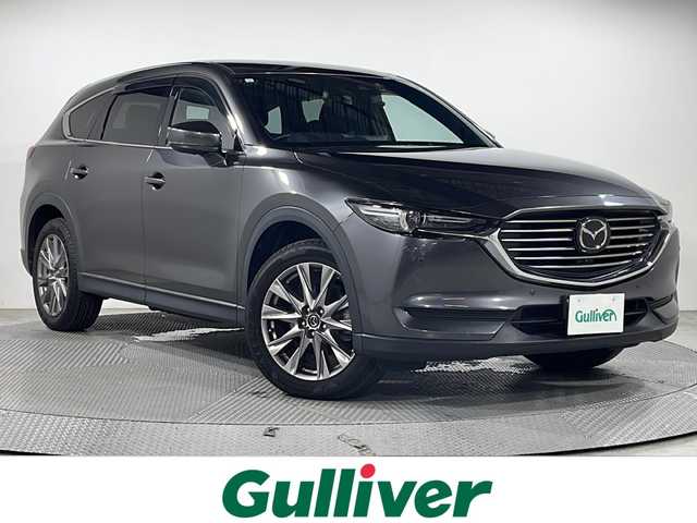 マツダ ＣＸ－８ XD プロアクティブ 広島県 2019(平31)年 4万km マシーングレープレミアムM 禁煙車/純正ナビ/全周囲カメラ/ブラインドスポットモニター/ヘッドアップディスプレイ/シートヒーター/アダブティブLEDヘッドライト/パワーシート/ETC/コーナーセンサー/レーダークルーズコントロール/ステアリングヒーター/CD/DVD/純正19インチアルミホイール(225/55/R19)/エアバッグ(運転席/助手席/サイド/カーテン)