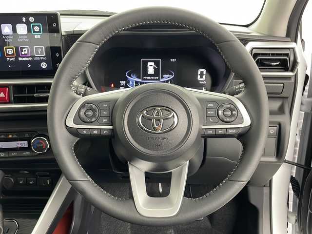 トヨタ ライズ Z 道央・札幌 2025(令7)年 0.1千km ブラックマイカメタリック/シャイニングホワイトパール ・4WD/・寒冷地仕様/・純正ディスプレイオーディオ　/&TV&BT&HDMI&AndroidAuto&AppleCarplay/・全方位カメラ/・スマートアシスト/・クルーズコントロール/・前席シートヒーター/・LEDヘッドライト/・LEDフォグ/・オートマチックハイビーム/・オートライト/・スマートキー/・スペアキー