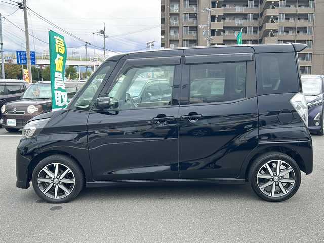 日産 デイズ ルークス ハイウェイスター Gターボ 長野県 2018(平30)年 2.7万km ブラック ターボ/７インチ純正ナビ/Bluetooth Audio/両側パワースライド/ＥＴＣ/全周囲カメラ/バックカメラ/クルーズコントロール/コーナーセンサー前後/ステアリングスイッチ/純正フロアマット/プッシュスタート/ＬＥＤヘッドライト/オートライト/オートマチックハイビーム/フォグランプ/ドアバイザー/スマートキー/後席ロールサンシェード/後席用テーブル ドリンクホルダー/横滑り防止機能/盗難防止機能