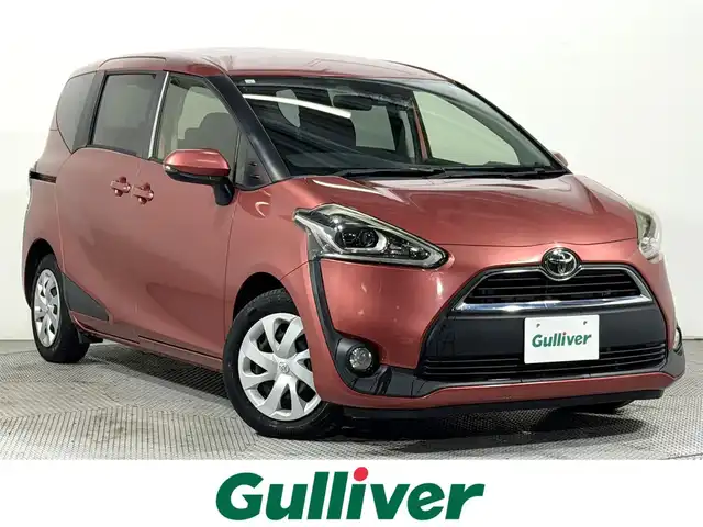 トヨタ シエンタ G 大阪府 2017(平29)年 5.5万km レッドマイカM ナビTV バックカメラ 両側パワースライドドア シートヒーター 衝突軽減ブレーキ レーンアシスト オートハイビーム スマートキー プッシュスタート オートライト LEDヘッドライト ドライブレコーダー ETC