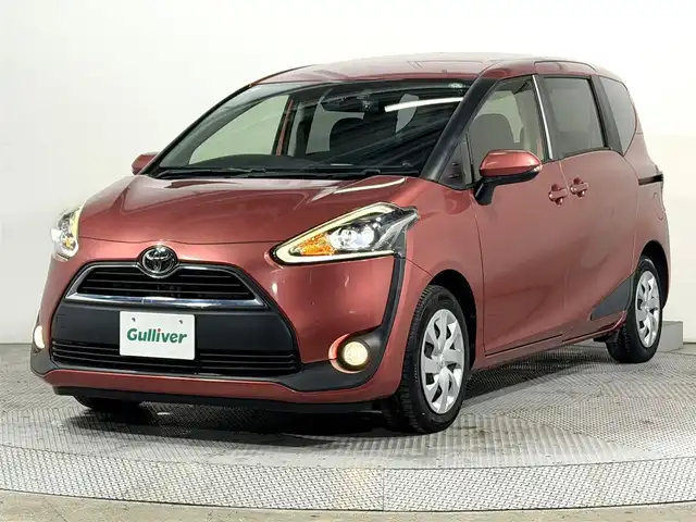 トヨタ シエンタ G 大阪府 2017(平29)年 5.5万km レッドマイカM ナビTV バックカメラ 両側パワースライドドア シートヒーター 衝突軽減ブレーキ レーンアシスト オートハイビーム スマートキー プッシュスタート オートライト LEDヘッドライト ドライブレコーダー ETC