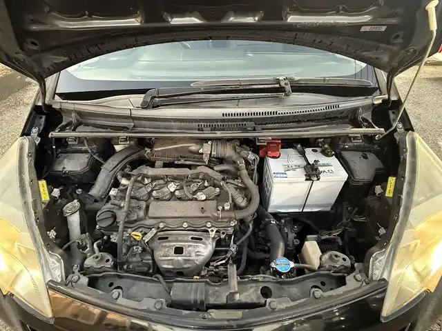 トヨタ ラクティス G スマートストップセレクション 千葉県 2012(平24)年 11.6万km ブラックマイカ 純正SDナビ（NSDD-W61)　地図SD無し/ワンセグ/革調シートカバー（D席破れ有）/ETC/オートライト/HIDヘッドライト/社外15インチアルミホイール/スマートキー