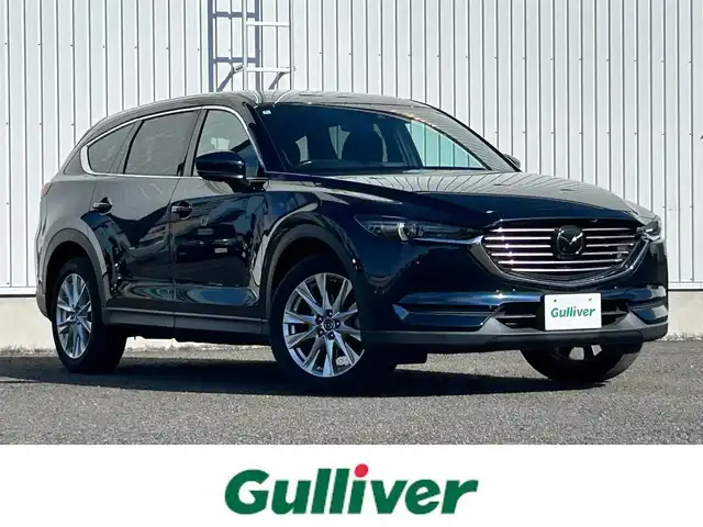 マツダ ＣＸ－８ XD プロアクティブ 熊本県 2018(平30)年 1.9万km ディープクリスタルブルーマイカ 純正ナビ/・AM/FM/CD/DVD/USB/AUX/BT/・フルセグTV/全周囲カメラ/・フロント/サイド/バック/トラクションコントロールシステム/レーンキープアシスト/ブラインドスポットモニター/スマートブレーキサポート/交通標識認識システム/ドライバーアテンションアラート/車間認知支援システム/ヘッドアップディスプレイ/オートマチックハイビーム/前後コーナーセンサー/レーダークルーズコントロール/革巻きステアリング/・ステアリングリモコン/・ステアリングヒーター/D席パワーシート/・D/N席シートヒーター/オートライト/・LEDライト/電動格納ミラー/・ウィンカーミラー/前方ドライブレコーダー/電動サイドブレーキ/・オートホールドボタン/純正アルミホイール/純正フロアマット/スマートキー