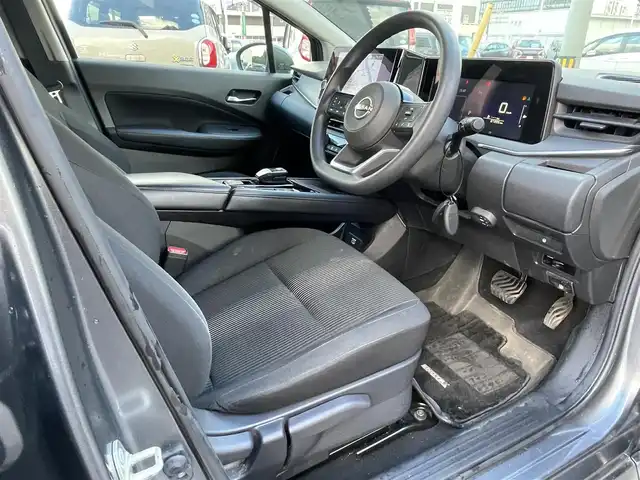 日産 ノート e－パワー X 島根県 2022(令4)年 6.8万km ダークメタルグレー プロパイロット/・レーダークルーズコントロール/・レーンアシスト　/純正９インチメモリナビ　/(AM/FM/フルセグTV/Ｂｌｕｅｔｏｏｔｈ接続)　/全方位／バックカメラ　/ビルトインＥＴＣ2.0　/純正前方ドライブレコーダー　/インテリジェント エマージェンシーブレーキ/アイドリングストップ　/前後コーナーセンサー　/電動パーキングブレーキ/オートハイビーム／ライト/置くだけ充電/純正LEDヘッドライト/純正フロアマット/保証書・取扱説明書（本体＋ナビ）