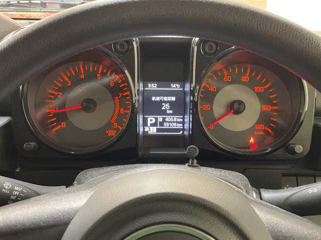 スズキ ジムニー XL 新潟県 2021(令3)年 6万km シフォンアイボリーM 4WD/社外ディスプレイオーディオ/CD/DVD/BT/バックカメラ/衝突被害軽減ブレーキ/レーンキープアシスト/シートヒーター/スマートキー/プッシュスタート/オートライト/オートハイビーム/フォグランプ