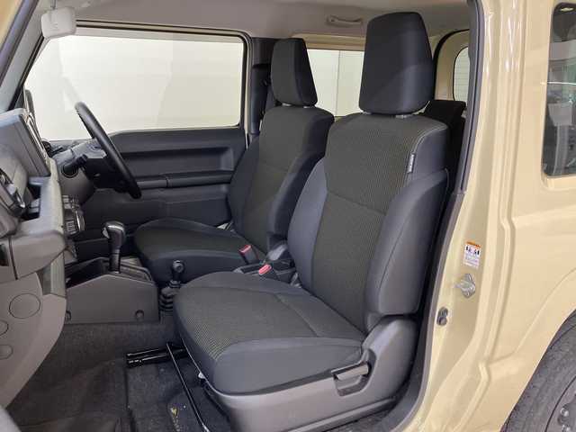 スズキ ジムニー XL 新潟県 2021(令3)年 6万km シフォンアイボリーM 4WD/社外ディスプレイオーディオ/CD/DVD/BT/バックカメラ/衝突被害軽減ブレーキ/レーンキープアシスト/シートヒーター/スマートキー/プッシュスタート/オートライト/オートハイビーム/フォグランプ