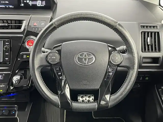 トヨタ プリウス α S ツーリングセレクション G’s 埼玉県 2015(平27)年 5.7万km ホワイトパールクリスタルシャイン 純正メモリーナビ/CD/DVD/Bluetooth/フルセグTV/バックカメラ/LEDオートヘッドライト/LEDイルミネーションビーム/純正大径マフラー/純正18インチAW/G’s専用サスペンション/革巻きステアリング/ハーフレザスポーツーシート/USB/プッシュスタート/スマートキー/ビルトインETC