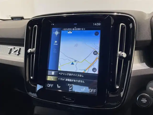 ボルボ ＸＣ４０ T4 モメンタム 福岡県 2019(令1)年 2.9万km アイスホワイト 純正ナビ　/３６０°カメラ　/ハーフレザーシート　/シートヒーター　/パワーシート　/ＡＣＣ　/レーンキープ　/ブラインドスポット　/ＬＥＤライト　/スマートキー　/ＢｌｕｅＴｏｏｔｈ　/ＥＴＣ