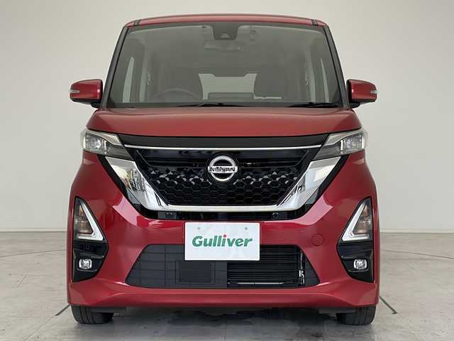 日産 ルークス HWS Gターボ プロパイロットED 愛知県 2021(令3)年 2.4万km スパークリングレッドM プロパイロット/衝突被害軽減ブレーキ/純正9インチSD　SDなし/全方位カメラ/両側パワースライドドア/レーダークルーズコントロール/フルセグTV/CD DVD/Bluetooth/バックカメラ/イージーオープン機能/コーナーセンサー/純正アルミホイール/LEDヘッドライト/ドライブレコーダー/ETC/ステアリングスイッチ/スマートキー/プッシュスタート