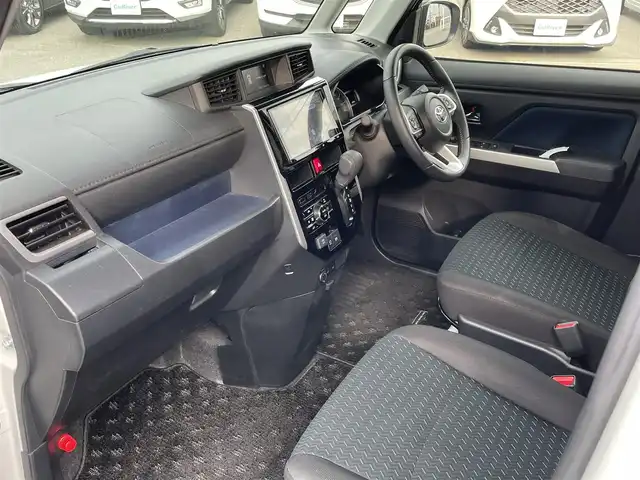 トヨタ ルーミー カスタムG－T 鳥取県 2021(令3)年 2.5万km ブラックマイカメタリック/パールホワイト2トーン ツートンルーフ/スマートアシスト/純正9型ナビ【NSZT-Y68T】/・フルセグ/・CD/DVD/・Bluetooth/パノラミックビューモニター/両側電動スライドドア/ETC/スマートキー/プッシュスタート/前席シートヒーター/純正エアロ/純正AW/ターボ/ABS/クリアランスソナー/オートライト/LEDヘッドライト/Wエアバック