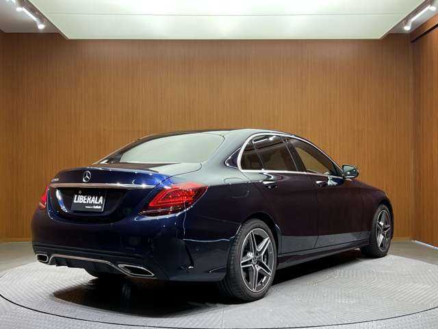 メルセデス・ベンツ Ｃ２２０ｄ アバンギャルド　AMGライン 千葉県 2018(平30)年 5.2万km カバンサイトブルー レザーエクスクルーシブＰＫＧ　/パノラマＳＲ　/純正ナビ　/バックカメラ　/ＡＣＣ　/ＨＵＤ　/シートヒーター　/パワーシート　/ＬＥＤヘッドライト　/ハイビームアシスト　/電動リアゲート　/Ｂｕｒｍｅｓｔｅｒ