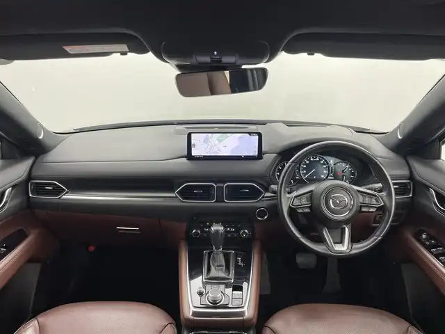 マツダ ＣＸ－８ XD エクスクルーシブモード 岡山県 2021(令3)年 6.9万km プラチナクォーツメタリック サンルーフ/BOSEサウンド/ブラウンレザーシート/純正１０．２５インチナビ/【Bluetooth/フルセグTV/Carplay/USB】/衝突軽減ブレーキ/追従型クルーズコントロール/360°ビューカメラ/オートハイビーム/ＬＥＤヘッドライト＆LEDフォグランプ/ＥＴＣ/前席シートヒーター/前席エアシート/ステアリングヒーター/前席パワーシート/純正フロアマット/オートブレーキホールド/ブラインドスポットモニター/ISOFIX/後席サンシェイド/ステアリングスイッチ/ヘッドアップディスプレイ/チルトステアリング/シートリフター/ウインカーミラー/ドアバイザー