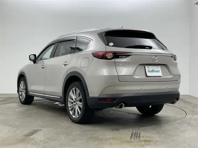 マツダ ＣＸ－８ XD エクスクルーシブモード 岡山県 2021(令3)年 6.9万km プラチナクォーツメタリック サンルーフ/BOSEサウンド/ブラウンレザーシート/純正１０．２５インチナビ/【Bluetooth/フルセグTV/Carplay/USB】/衝突軽減ブレーキ/追従型クルーズコントロール/360°ビューカメラ/オートハイビーム/ＬＥＤヘッドライト＆LEDフォグランプ/ＥＴＣ/前席シートヒーター/前席エアシート/ステアリングヒーター/前席パワーシート/純正フロアマット/オートブレーキホールド/ブラインドスポットモニター/ISOFIX/後席サンシェイド/ステアリングスイッチ/ヘッドアップディスプレイ/チルトステアリング/シートリフター/ウインカーミラー/ドアバイザー