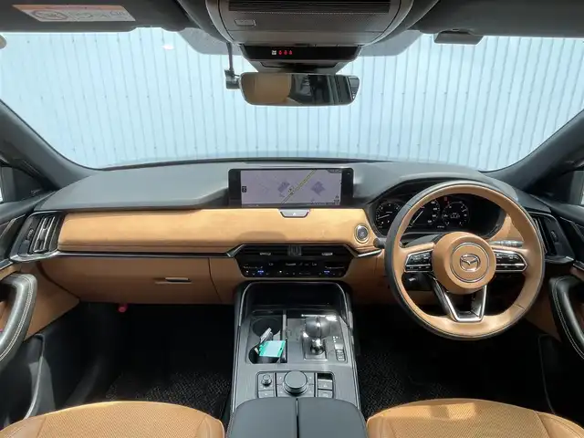 マツダ ＣＸ－６０ XD HV プレミアムスポーツ 滋賀県 2023(令5)年 2.7万km ディープクリスタルブルーマイカ 純正ナビ/（Ｂｌｕｅｔｏｏｔｈ　フルセグ　ＨＤＭＩ）/全方位カメラ/ＥＴＣ/追従クルコン/ＢＳＭ/衝突軽減ブレーキ/レーンキープ/テレスコピックステアリング　/半茶革シート/パワーシート/シートヒーター/エアシート/後両サイドシートヒーター/ステアリングヒーター/前後ドラレコ/パワーバックドア/ＢＯＳＥスピーカー/LEDヘッドライト/フォグライト