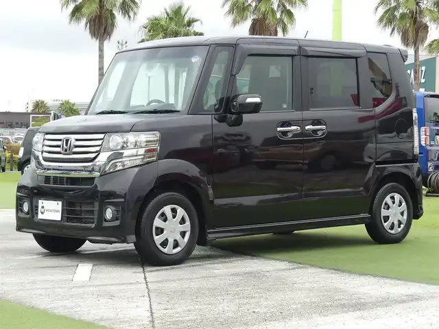 ホンダ Ｎ ＢＯＸ カスタム G 千葉県 2012(平24)年 1.3万km プレミアムゴールドパープルパール 純正SDナビ/地デジTV/【DVD/CD再生機能　Bluetooth接続】/HIDヘッドライト/フォグライト/ウインカーミラー/スマートキー