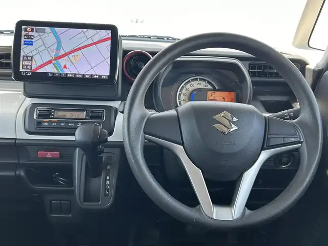 スズキ スペーシア HYBRID G 愛媛県 2019(平31)年 5.1万km ブルーイッシュブラックパール3 コーナーセンサー/ETC/Bluetooth/CD/Blu-ray/DVD/フルセグTV/前方ドラレコ/両側スライド/ベンチシート/社外アルミホイール/オートライト/レーンキープアシスト/スマートキー/スペアキー/アイドリングストップ/パワーステアリング/パワーウィンドウ