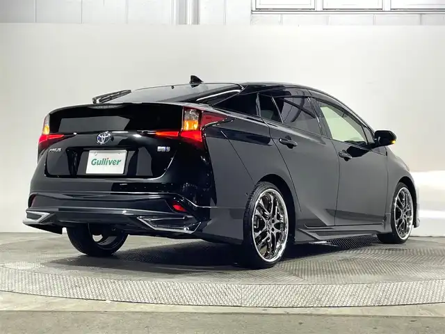 トヨタ プリウス A ツーリングセレ ブラックED 大阪府 2021(令3)年 3.6万km プレシャスブラックパール モデリスタエアロ　純正ナビＴＶ　全方位カメラ　トヨタセーフティセンス　レーダークルコン　ＢＳＭ　レザーシート　シートヒーター　パーキングアシスト　ＥＴＣ　パワーシート　レーンアシスト　スマートキー