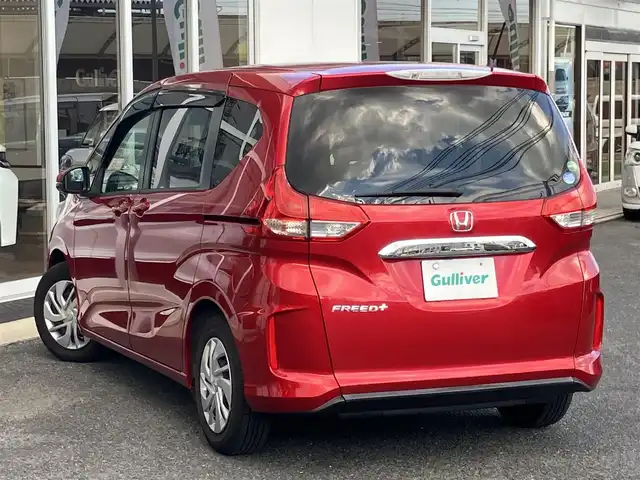 ホンダ フリード＋ G ホンダセンシング 山口県 2018(平30)年 3.5万km プレミアムクリスタルレッドM 純正ギャザーズナビ＆/フルセグTV＆バックカメラ/純正フロアマット/ドアバイザー/両側パワースライド/ビルトインETC