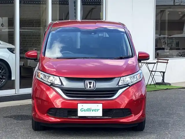 ホンダ フリード＋ G ホンダセンシング 山口県 2018(平30)年 3.5万km プレミアムクリスタルレッドM 純正ギャザーズナビ＆/フルセグTV＆バックカメラ/純正フロアマット/ドアバイザー/両側パワースライド/ビルトインETC