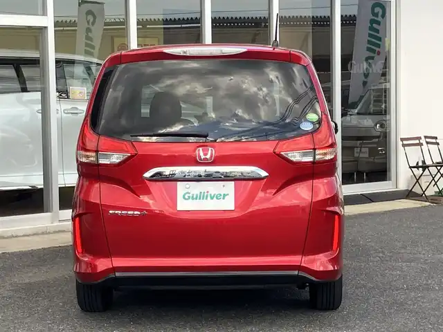ホンダ フリード＋ G ホンダセンシング 山口県 2018(平30)年 3.5万km プレミアムクリスタルレッドM 純正ギャザーズナビ＆/フルセグTV＆バックカメラ/純正フロアマット/ドアバイザー/両側パワースライド/ビルトインETC