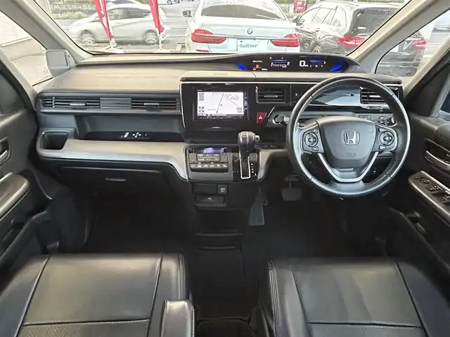 ホンダ ステップワゴン スパーダ ホンダセンシング 茨城県 2018(平30)年 6.2万km プレミアムスパークルブラックパール 純正ナビ/Bluetooth接続/フルセグTV/バックカメラ/両側パワースライド/ホンダセンシング/前方ドライブレコーダー/純正フロアマット/純正１８インチアルミホイール/レーダークルーズコントロール/後部座席モニター/LEDヘッドライト/ビルトインETC