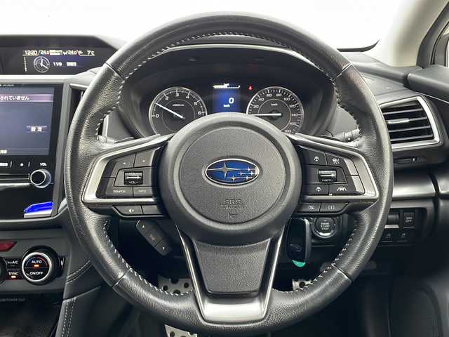 スバル インプレッサ スポーツ 2．0i－S アイサイト 岩手県 2017(平29)年 7万km クリスタルホワイトP STIエアロ 8型ナビ バックC フルセグTV BSM Bluetooth再生 DVD再生 パドルシフト 追従クルーズコントロール 電動シート オートLEDライト FRフォグランプ 電動パーキングブレーキ 純正18インチAW スマートキー