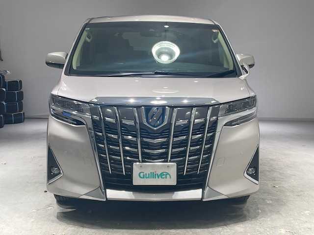 トヨタ アルファードハイブリット 宮城県 2019(平31)年 3.6万km スティールブロンドM 4WD/トヨタセーフティーセンス/・クリアランスソナー/・パーキングサポートブレーキ/・プリクラッシュセーフティ/・ロードサインアシスト/・車線逸脱警報装置/ディスプレイオーディオ/・Bluetooth/・ビルドインETC/・USB/・バックカメラ/電子パーキング/・オートブレーキホールド/パワーシート（運転席）/・パワースライドドア（両側）/プッシュスタート/・スマートキー/LEDヘッドライト/・オートライト/・オートハイビーム/純正アルミホイール16インチ