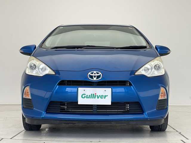 トヨタ アクア G 愛知県 2012(平24)年 6万km コバルトブルーメタリック 純正ナビ/フルセグ/CD DVD/Bluetooth/バックカメラ/アルミホイール/ETC/スマートキー/プッシュスタート