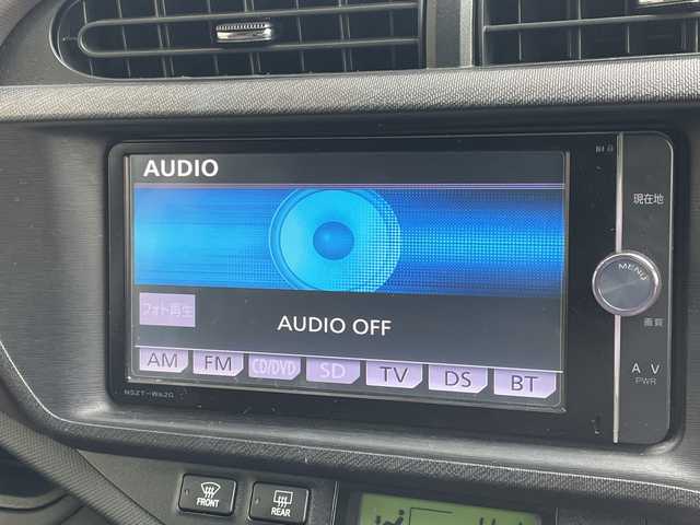 トヨタ アクア G 愛知県 2012(平24)年 6万km コバルトブルーメタリック 純正ナビ/フルセグ/CD DVD/Bluetooth/バックカメラ/アルミホイール/ETC/スマートキー/プッシュスタート