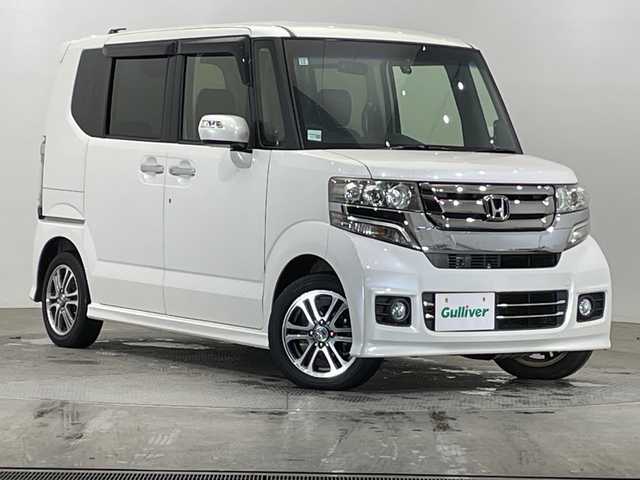 ホンダ Ｎ ＢＯＸ カスタム G Lパッケージ 栃木県 2015(平27)年 4.7万km プレミアムホワイトパールⅡ 純正ディスプレイオーディオ/(ワンセグTV・Bluetooth・CD・HDMI・USB)/バックカメラ/ドライブレコーダー/ステアリングスイッチ/ETC/禁煙車/片側パワースライドドア/電動格納ミラー/ドアバイザー/純正アルミホイール/フロアマット/スマートキー