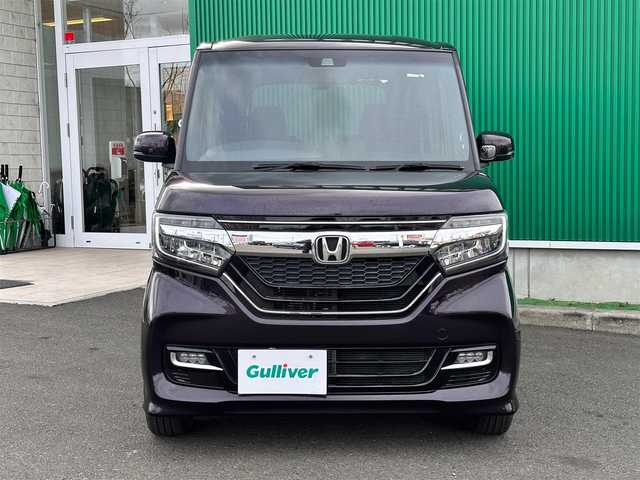 ホンダ Ｎ ＢＯＸ カスタム G L ホンダセンシング 宮城県 2020(令2)年 1.9万km プレミアムベルベットパープル・パール ホンダセンシング/・CMBS(衝突被害軽減ブレーキ)/・誤発進抑制機能/・歩行者事故低減ステアリング/・路外逸脱抑制機能/・LKAS（車線維持支援システム）/・先行車発進お知らせ機能/・標識認識機能/・アダプティブクルーズコントロール/・オートハイビーム/純正ナビ/Bluetooth/CD/SD/USB/助手席側オートスライドドア/ビルトインETC/バックカメラ/純正14インチアルミホイール/プラズマクラスター搭載オートエアコン/前席シートヒーター/LEDヘッドライト/USB電源ソケット/サイドバイザー/純正フロアマット/プッシュエンジンスタート/スマートキー/スペアキー/ステアリングスイッチ/電動格納ドアミラー/取扱説明書