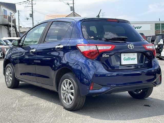 トヨタ ヴィッツ F セーフティーエディションⅢ 道東・釧路十勝 2019(平31)年 8.3万km ダークブルーマイカ 4WD/寒冷地仕様/純正ナビ NSZT-W68T/　（TV＆CD＆SD＆BT）/バックカメラ/プリクラッシュセーフティ/クリアランスソナー/先行車発進告知/車線逸脱警報システム/オートマチックハイビーム/横滑り防止装置/社外前後ドライブレコーダー/オートライト/LEDヘッドライト/スマートキー/スペアキー/純正エンジンスターター/積込社外AW付サマータイヤ
