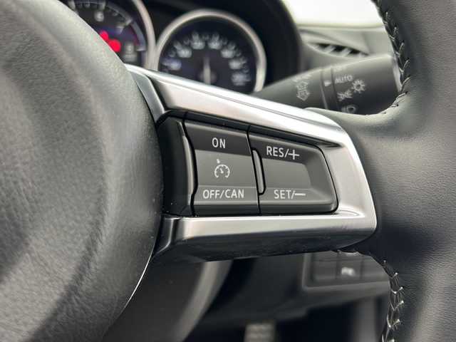 マツダ ロードスター RS 宮城県 2021(令3)年 4.2万km マシーングレープレミアムM 純正ナビ　/ＨＫＳマフラー　/ｂｒｅｍｂｏキャリパー　/専用ＲＡＹＳ社製鍛造アルミホイール　/レーダークルーズコントロール/バックモニター　/フルセグＴＶ　/ハーフレザー　/ＬＥＤヘッドライト　/ＥＴＣ　/純正マフラー車載　/禁煙車