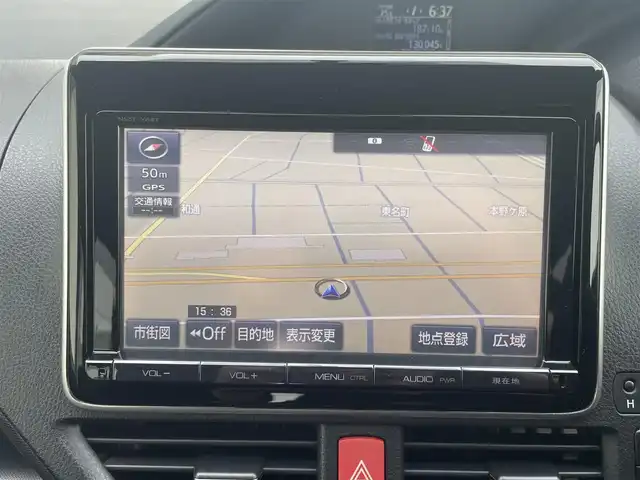 トヨタ ノア Si 愛知県 2014(平26)年 12.1万km ホワイトパールクリスタルシャイン 自社割賦契約済み車両/ 純正メモリナビ/　◯ CD再生機能/　◯ DVD再生機能/　◯ フルセグTV/　◯ BT対応/ バックカメラ/ ETC/ 両側パワースライドドア/ ステアリングスイッチ/ クルーズコントロール/ プッシュスタート/ オートライト/ ウインカーミラー/ レザー調シートカバー/ フロアマット