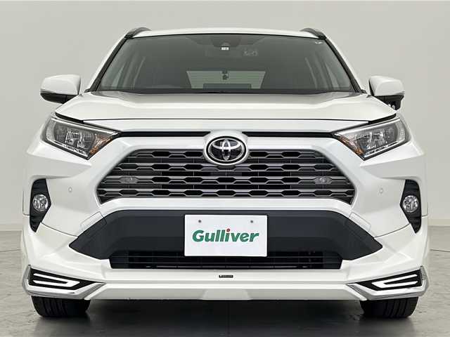 トヨタ ＲＡＶ４ G 宮城県 2020(令2)年 3.3万km ホワイトパールクリスタルシャイン ワンオーナー/モデリスタエアロ（F.S.R)/トヨタセーフティセンス/・プリクラッシュセーフティ/・レーダークルーズコントロール/・レーンディパーチャーアラート/・ロードサインアシスト/・パーキングサポートブレーキ/・クリアランスソナー/・オートハイビーム/ブラインドスポットモニター/純正9型ナビ（NSZT-Y68T）/・フルセグTV/BT/CD/DVD/SD/バックカメラ/電動リアゲート/シートヒーター（D/N)/パワーシート（D席）/ステアリングヒーター/ステアリングスイッチ/ビルトインETC/LEDヘッドライト/LEDフォグライト/純正18インチAW/純正フロアマット/プッシュスタート/ドライブレコーダー