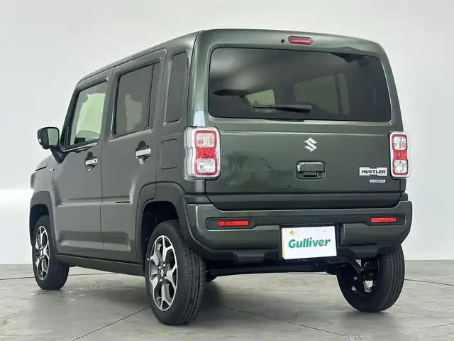 スズキ ハスラー HYBRID X 愛知県 2025(令7)年 0.1万km未満 クールカーキPM 純正9インチメモリナビ/（CD/DVD/FM/AM/BT/フルセグTV/SmartphoneLink）/全方位バックカメラ/VIEWボタン/前席シートヒーター/スズキセーフティサポート/・衝突軽減システム/・レーンキープアシスト/・コーナーセンサー/・レーダークルーズコントロール/・横滑り防止装置/純正15インチAW/純正LEDヘッドライト