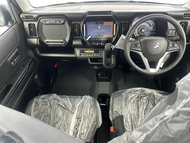 スズキ ハスラー HYBRID X 愛知県 2025(令7)年 0.1万km未満 クールカーキPM 純正9インチメモリナビ/（CD/DVD/FM/AM/BT/フルセグTV/SmartphoneLink）/全方位バックカメラ/VIEWボタン/前席シートヒーター/スズキセーフティサポート/・衝突軽減システム/・レーンキープアシスト/・コーナーセンサー/・レーダークルーズコントロール/・横滑り防止装置/純正15インチAW/純正LEDヘッドライト