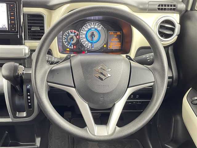 スズキ クロスビー HYBRID MX 千葉県 2019(平31)年 6.5万km ピュアホワイトP 純正ナビ/ フルセグTV　Bluetooth　CD　DVD/ビルトインETC/パドルシフト/横滑り防止装置/アイドリングストップ/オートエアコン/USB入力端子/純正ラバーマット/純正アルミホイール/ドアバイザー/パワーウインドウ/パワーステアリング/スマートキー/プッシュスタート